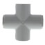 1" x 1/2" PVC Sch. 40 Cross
