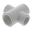 1" x 3/4" PVC Sch. 40 Cross