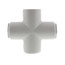 1-1/4" x 1" PVC Sch. 40 Cross