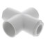 1-1/2" x 1" PVC Sch. 40 Cross