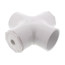 2-1/2" x 1/2" PVC Sch. 40 Cross
