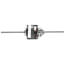 4-5/16" 3-Speed Double Shaft, Shaded Pole Blower Motor (115V, 1550 RPM, 1/10, 1/15, 1/20 HP)