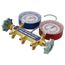 Series 41 Manifold w/ 3-1/8" Refrigerant Gauges (R22/R404/R410A)