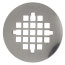 4-1/4" Universal Snap-Tite Stainless Steel Strainer