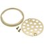 3-1/4 in. Ultrashine PVD Polished Brass Crown Ring Set – Carded