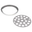 3-1/4" Carded Stainless Steel Crown Ring Set