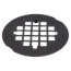 4-1/4" Universal Snap-Tite Rubbed Oil Bronze Strainer