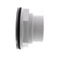 2" PVC Solvent Weld Shower Drain with Stainless Steel Strainer