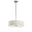 20" 3 Light Convertible Pendant (Brushed Nickel)