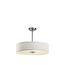 20" 3 Light Convertible Pendant (Brushed Nickel)