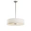 24" 3 Light Convertible Pendant (Brushed Nickel)