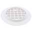 4-1/4" Universal White Snap-Tite Plastic Strainer