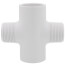 1" PVC Sch. 40 Cross (Socket x MIPT)