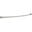 1" x 5' Shower Rod with Brackets (6" Bow) (Brushed Stainless Steel), 42205-SS