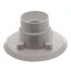 2" or 3" PVC Shower Drain with Round Screw-Tite Stainless Steel Strainer