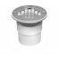 2" or 3" PVC Drain with Round Stainless Steel Screw-Tite Strainer
