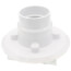 2" or 3" PVC Drain with Square Brushed Nickel Snap-Tite Strainer