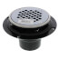 2" or 3" ABS Shower Drain with Round Screw-Tite Stainless Steel Strainer