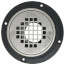 PVC Round Low Profile Drain Stainless Steel Screw-In Strainer with Ring
