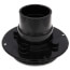 2" or 3" ABS Round Low Profile Drain Stainless Steel Screw-In Strainer with Ring and Plug