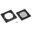Square Oil Rubbed Bronze Snap Strainer with Ring