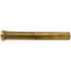 1-1/2" x 12", 17 Gauge, Slip Joint Extension Tube (Rough Brass)