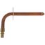 1/2" EVERLOC+ Stub Out Elbow w/ Mounting Plate (8" Length)