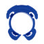 1" Blue Tubing Isolator (UL 94 V2 Rated)