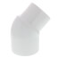 2-1/2" PVC Sch. 40 45° Street Elbow