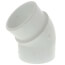 6" PVC Sch. 40 45° Street Elbow