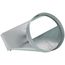 4-1/2" x 18-1/2" to 10" Round Thin Wall Horizontal Transition
