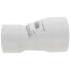 4" x 3" PVC Schedule 40 Eccentric Reducer