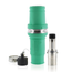 Rhino-Hide Single Pole Male Connector (Contact, Insulator, & Dust Cap), Crimped, 777 MCM Cable, 1000V 1135A Max (Green)