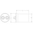 Capacitor - 3/370 Single Round, 43-101666-61