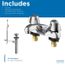Classics Two Handle Centerset Bathroom Faucet w/ Pop-Up (Chrome), G0043431