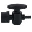 3/8" PureFlow PolyAlloy PEX Crimp x 1/2" Closet Stop Valve (Plastic Nut)
