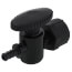 3/8" PureFlow PolyAlloy PEX Crimp x 1/2" Closet Stop Valve (Plastic Nut)