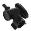 3/8" PureFlow PolyAlloy PEX Crimp x 1/2" Lav Stop Valve (Plastic Nut)