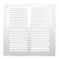 8" x 8" (Wall Opening Size) White Return Air Grille (650 Series)
