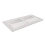 10" x 4" (Wall Opening Size) White Return Air Grille (650 Series)