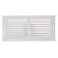10" x 4" (Wall Opening Size) White Return Air Grille (650 Series)