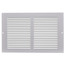 10" x 6" (Wall Opening Size) White Return Air Grille (650 Series)