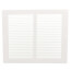 10" x 8" (Wall Opening Size) White Return Air Grille (650 Series)