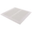 10" x 10" (Wall Opening Size) White Return Air Grille (650 Series)