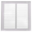 10" x 10" (Wall Opening Size) White Return Air Grille (650 Series)