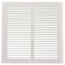 10" x 10" (Wall Opening Size) White Return Air Grille (650 Series)