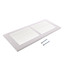 12" x 4" (Wall Opening Size) White Return Air Grille (650 Series)
