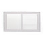 12" x 6" (Wall Opening Size) White Return Air Grille (650 Series)