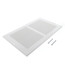 12" x 6" (Wall Opening Size) White Return Air Grille (650 Series)