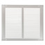 12" x 10" (Wall Opening Size) White Return Air Grille (650 Series)
